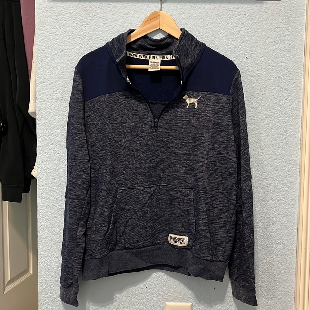 Pink brand quarter zip